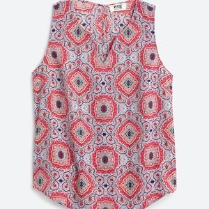 Verse Joey Split Neck Top